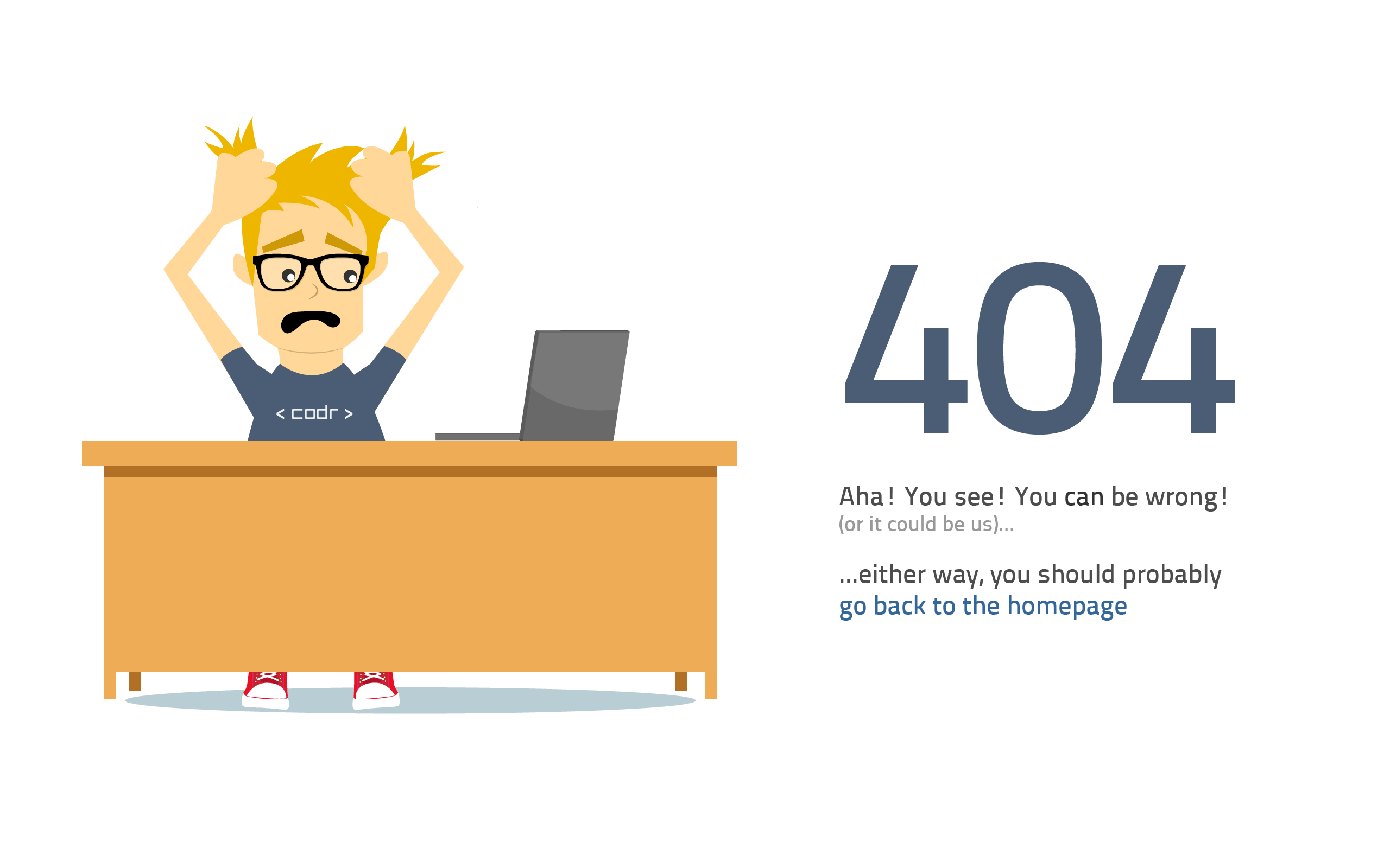 error page
